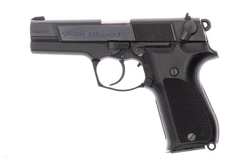 Pistole Walther P88 Compact Kal. 9 mm Luger #102778 § B (W 599-22)