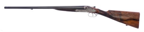 Sidelock-s/s shotgun C. Hunt & Co - Birmingham & London  cal. 12/65 conversion barrel Kal. 12/70 serial #5134 & 5134  category § C