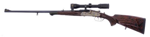 Sidelock-single shot rifle Josef Just - Ferlach  cal. 6,5 x 68 conversion barrel 8 x 75 R serial #24263 category § C