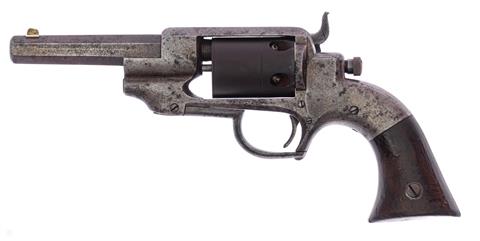 Percussion revolver Allen & Wheellock Side Hammer Belt Revolver 1857  cal. 31 gauge serial #327 category § unrestricted