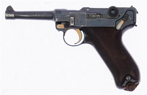 Pistole Parabellum P08 Erfurt Kal. 9 mm Luger #6049 §B