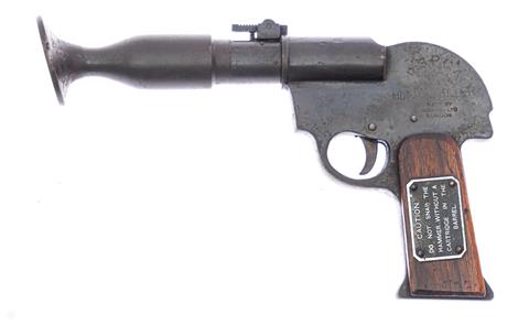 Single shot pistol Humane Killer Vickers London R.S.P.C.A. Cal. .380 #829 §B (V50)