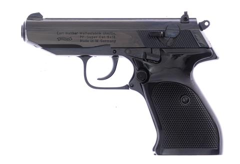 Pistole Walther PP Super Fertigung Ulm Kal. 9 x 18 #17042 § B (W 3708-22) +ACC