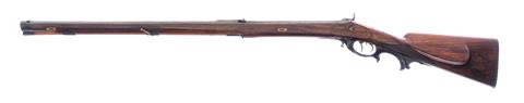 Percussion rifle Lustmann - Wolfenbüttel cal. 10 mm #without number § free from 18 ***