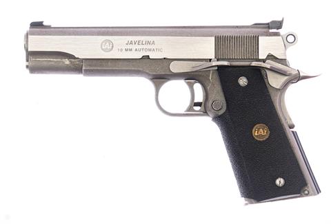 Pistole IAI Javelina Typ Colt 1911 Kal. 10 mm Auto # J01956 §B +ACC