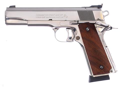 Pistole Colt Government MK IV Series 80 Gold Cup National Match Kal. 45 Auto #SN08303E § B (W 3796-22)