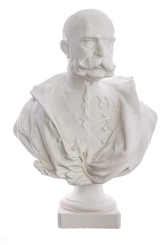 Plaster bust of Emperor Franz Joseph I.