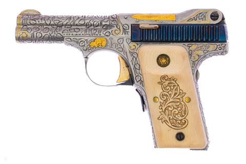Pistole Smith & Wesson1913 Luxusausführung  Kal. 35 S&W Auto #6384 § B