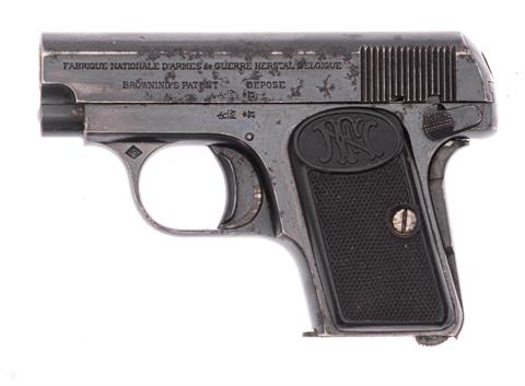 Pistol FN Browning Model 1906 Cal. 6.35 Browning #1020437 § B (S161087)
