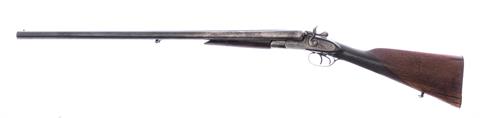 Hammer-s/s shotgun unknown Italian manufacturer cal. 12/70 #7515 § C