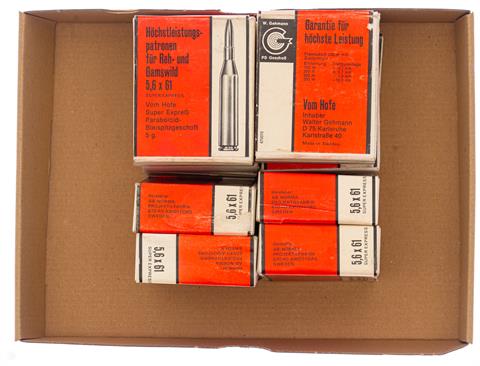 Rifle cartridges cal. 5.6 x 61SE from the farm § free from 18