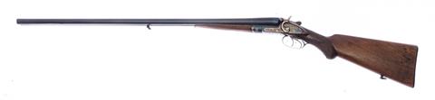 Hammer-s/s shotgun H. Pieper cal. 16/65 #5092 § C