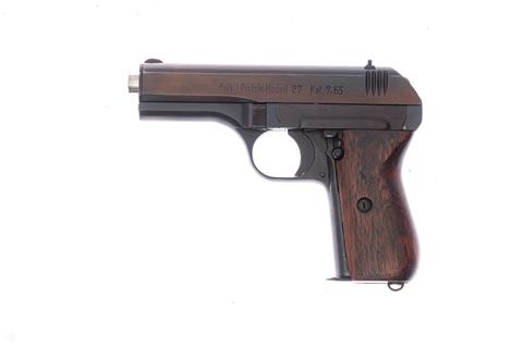 Pistol CZ Modell 27  Cal. 7.65 Browning #308101 § B +ACC