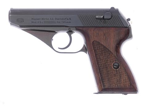Pistol Mauser HSc  Cal. 7.65 Browning #920163 § B (W 2744-23)