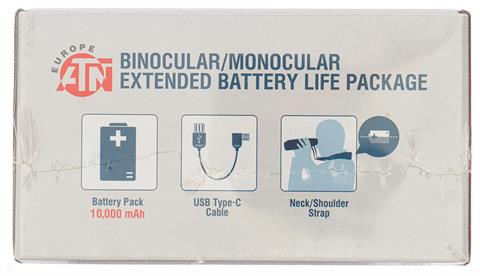 Ersatzbatterie ATN extended battery life package Binocular Monocular 10000mAh ***