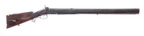 Percussion rifle unknown manufacturer Cal. approx. 16 mm #without number § free from 18