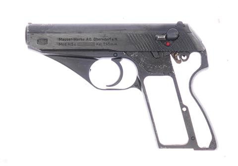 Pistol Mauser HSc  Cal. 7.65 Browning #858806 § B (S 2310334)