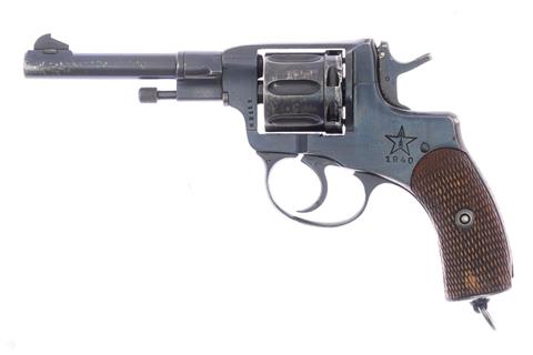 Revolver Nagant Mod. 1895 Ischwesk Cal. 7.62 Nagant #KB112 § B +ACC