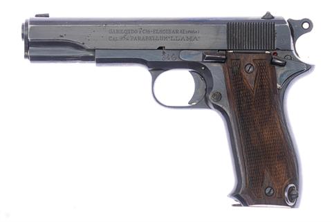 Pistole Llama Kal. 9 mm Luger #110843 § B (S 201314)