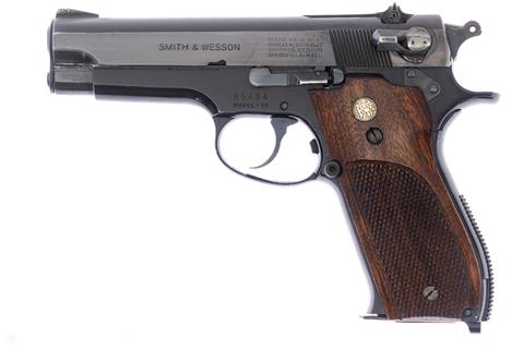 Pistole Smith & Wesson Mod. 39  Kal. 9 mm Luger #85484 § B (S 215312)