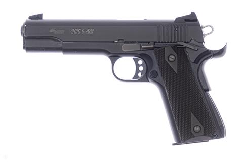 Pistol Sig-Sauer 1911-22 Cal. 22 long rifle #T203635 +ACC § B (S 2400037)