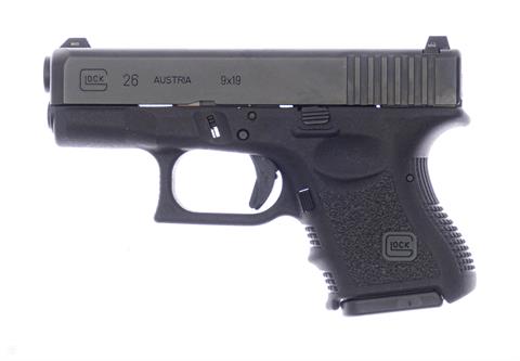 Pistole Glock 26  Kal. 9 mm Luger #EWZ812 §B +ACC