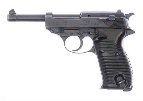 Pistole Walther Zella-Mehlis P38  Kal. 9 mm Luger #9783 a § B (W 2741-23)