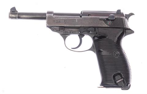 Pistole Walther Zella-Mehlis P38  Kal. 9 mm Luger #7232 g § B (W 2744-23)