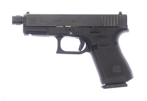 Pistole Glock 19 gen5 mit Gewindelauf  Kal. 9 mm Luger #BMDW743 § B + ACC ***