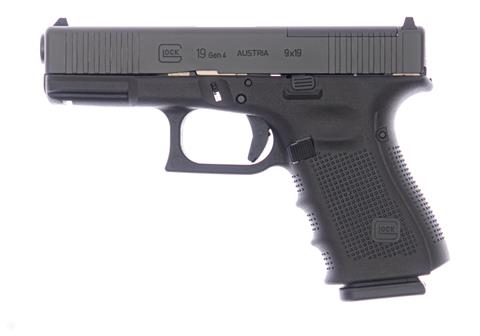 Pistol Glock 19 gen4 MOS  Cal. 9 mm Luger #BFDT780 § B + ACC ***