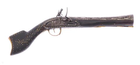 Flintlock  pistol oriental Cal. approx. 15 mm #without number § free from 18