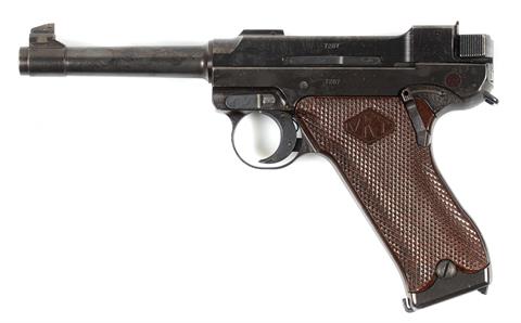 Lahti L-35, Erzeugung Valmet Mod. IV im Originalkarton, 9 mm Luger, #7287, § B, Zub.